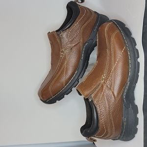 GBX Ultra 3 Mens Size 9.5M Brown Leather Engineered Comfort Casual Shoes 42459